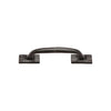 Black Iron Offset Cabinet Pull Handle