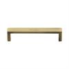 Heritage Brass Cabinet Pull Wide Metro Design