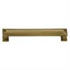 Heritage Brass Cabinet Pull Pyramid Design