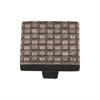 Heritage Brass Cabinet Knob Square Weave Design