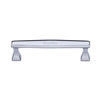 Heritage Brass Cabinet Pull Deco Design