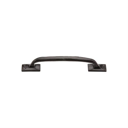 Black Iron Offset Cabinet Pull Handle