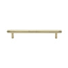 Heritage Brass Cabinet Pull Handle Contour Design