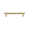 Heritage Brass Cabinet Pull Partial Knurl Design