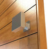 Square Fixed Door Pull - 316 Satin Stainless Steel