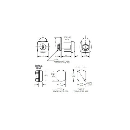LOWE & FLETCHER 20MM CAMLOCK 0802