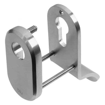 Security Euro Escutcheon & Cylinder Pull Set - 316 Stainless Steel