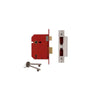 UNION 2201 - 5 LEVER 2.5 INCH MORTICE SASH LOCK SATIN CHROME Y2201-SC-2.50