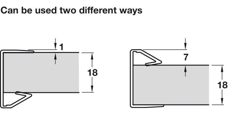 Shelf Strengthener 4.1m Alu SSE