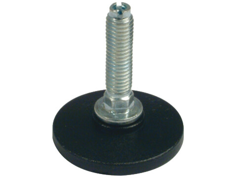 Adj Screw D50mm w Fixed Foot M10x34mm