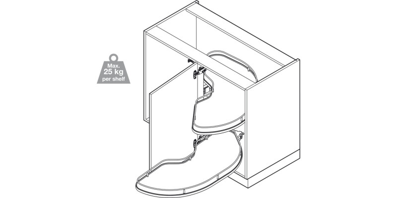VS Cornerstone Maxx 500mm PO RH Lva/Gry
