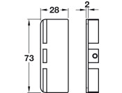 Gola Sys C+ Trim Caps for Prof Alu Slv