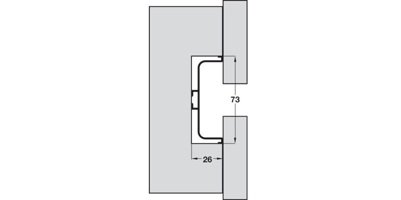 Gola C+ Hori Profile 4.1m Alu White