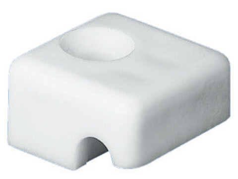 Fastening Block Screw On Pl White
