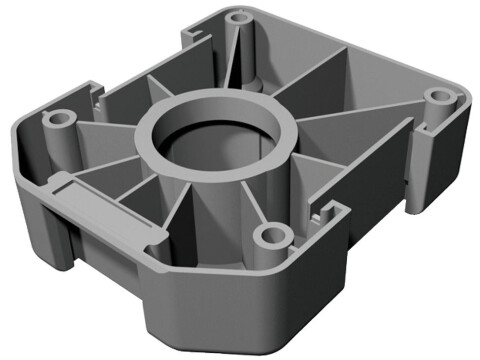 Top Section Screw Mnt for Plinth Leg
