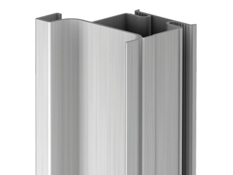 End Profile, for Vertical Fixing Between Cabinet and Door, Gola System D