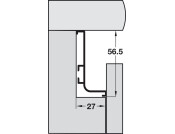 Gola Sys B+ Prof Horz 4.1m Alu Gph