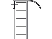 Ella Pull Handle ZA Pol Chrome 32mm cc