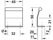 Maddox Pull Hdl ZA Pol Chrome 32mm cc