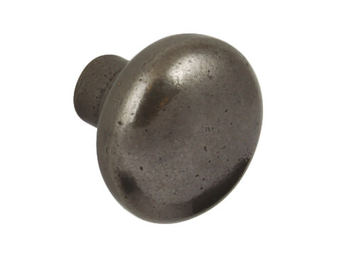 Smooth Knob C.Iron Natural D35x33mm