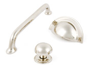 Rio Pull Hdl Brass Pol Nkl 160mm cc