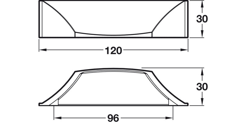 Augusta Cup Hdl ZA Matt Blk 96mm cc