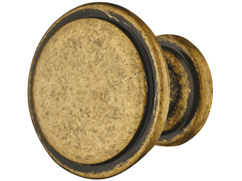 Angus Knob ZA Ant Brass D30x23mm