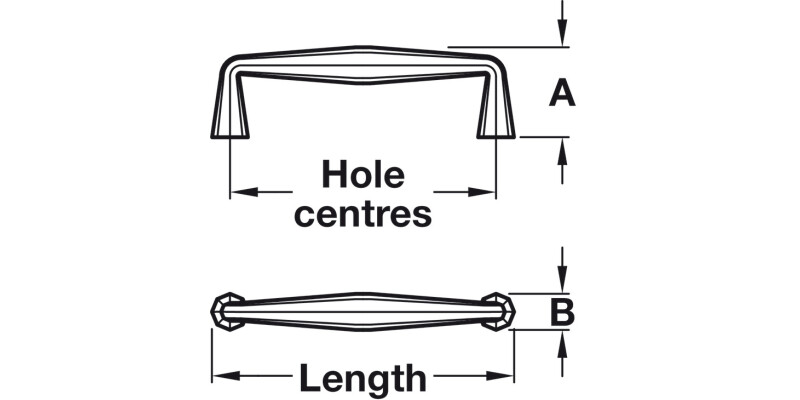 Burbridge Pull Hdl Brs P.Nkl 128mm cc