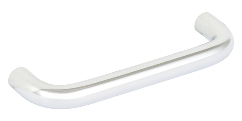 D Handle Steel Pol Chr D10mm 96mm cc