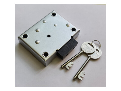 BATON 993 SAFE LOCK 60X80MM WITH 3 WAY KEYHOLE