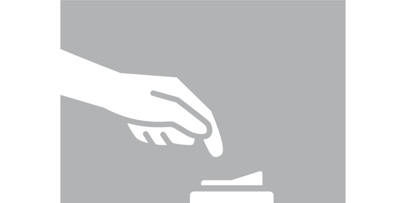 Loox LED Rocker Switch D15mm Blk