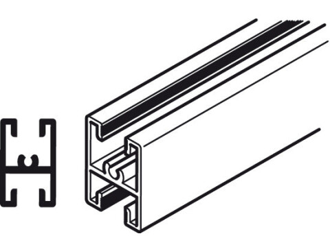 Aluflex 80 Bar Profile 1.5m SAA