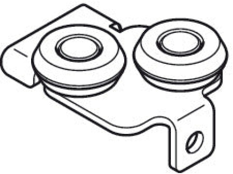 Slido Top Guide Galv Steel