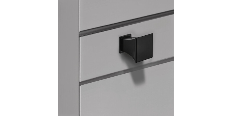 Augusta Knob D30x30mm Pol Chrome