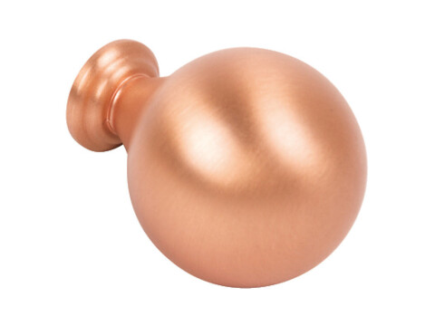 Odessa Knob D30x38mm Brshd Copper