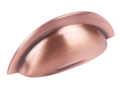 Jude Cup Hdl Brass Ant Copper 64 mm cc