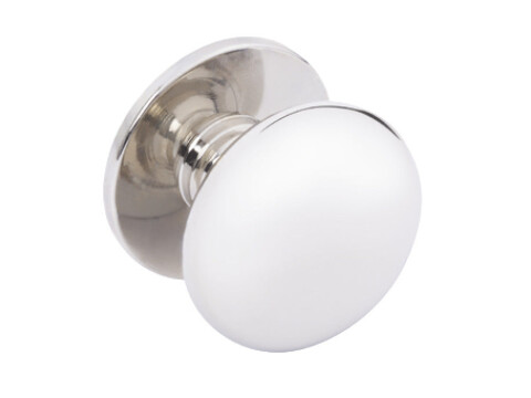 Delia Knob Brass Pol Nickel D35x28mm