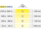 Loox LED3025 DL 24V/5.8W 4000K Slv