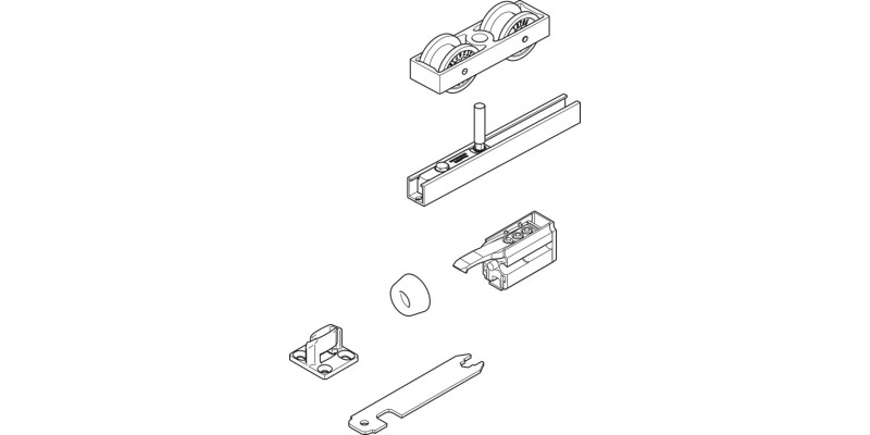 Hawa Junior 80B Pocket Dr FitSet 1D Long