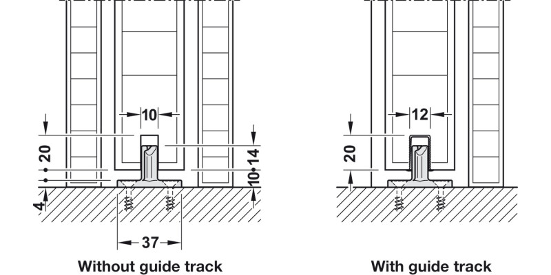 Hawa Junior 80B Pocket Dr FitSet 1D Long