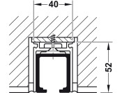Hawa Junior 80B Pocket Dr FitSet 1D Long