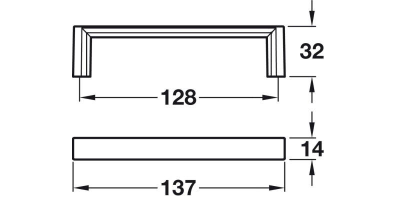Jutland Pull Hdl ZA BN 128mm cc