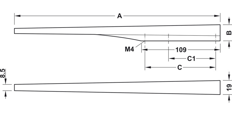 Libra Pull Hdl ZA Pol Chrome 32mm cc