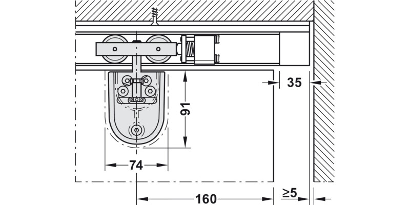 Hawa Junior 80GP FitSet 1Dr w SoftMove