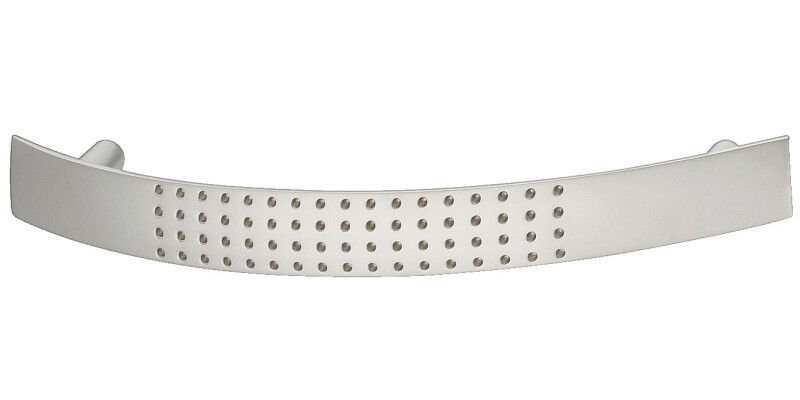 Dimple Bow Handle ZA Matt Nkl 96mm cc