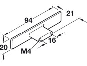 Luca Pull Hdl ZA Pol Chrome 16mm cc