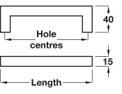 Hargrave D Pull Hdl St St BSS 128mm cc