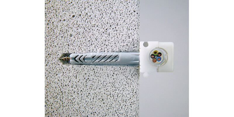 Fischer UX Uni Wall Plug D6x35mm Nylon