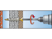 Fischer GK Plasterboard Dowel Nylon