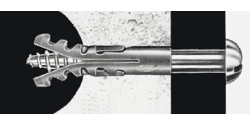 Fischer S Wall Plug D6x30mm Nylon